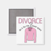 Aimant Divorce pour l'espace du placard (Recto/Verso)