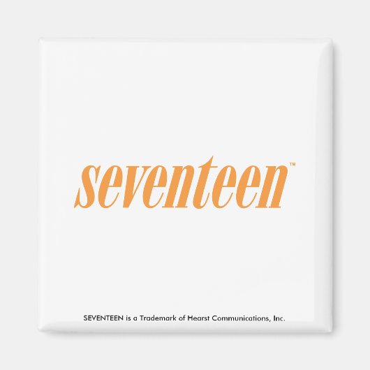 Aimant Dix-sept Logo-Orange (Devant)