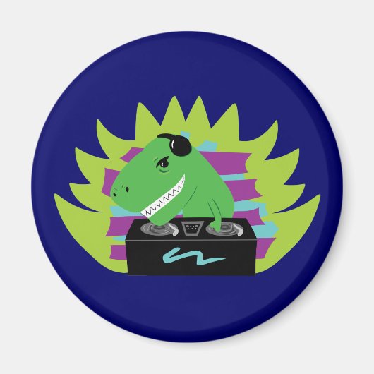 Aimant Dj-asaurus Rex (Devant)