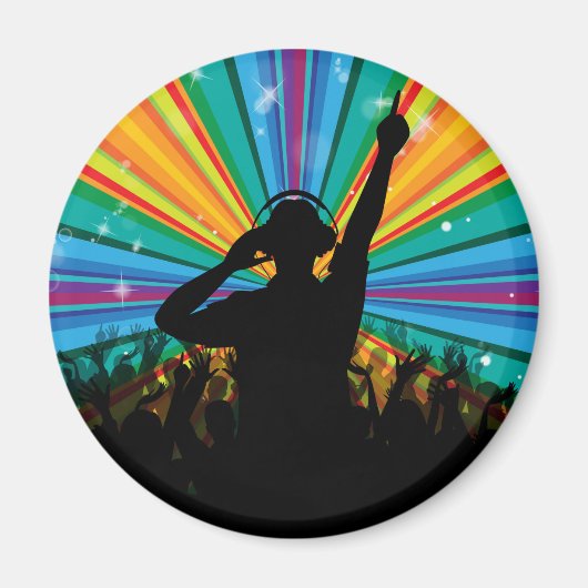 Aimant DJ MUSIQUE (Devant)