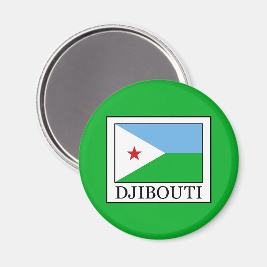 Aimant Djibouti (Recto/Verso)