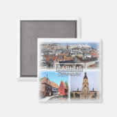 Aimant DK0015 Europe, Danemark, Aarhus, Fridge (Recto/Verso)