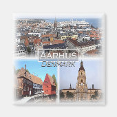 Aimant DK0015 Europe, Danemark, Aarhus, Fridge (Devant)