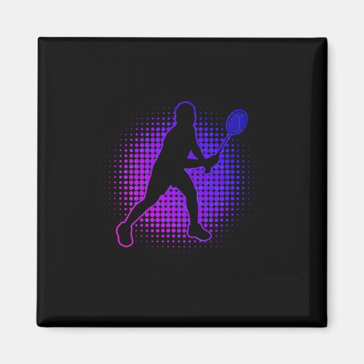 Aimant Dminton Player Dminton Women's Squash Shuttle (Devant)