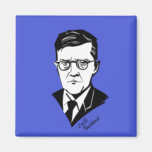 Aimant Dmitri Shostakovich (Devant)
