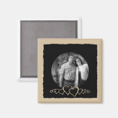 Aimant do-it-yourself Créez votre propre | Cadre photo pe (Recto/Verso)