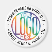 Aimant do-it-yourself | Votre logo d'entreprise Tour prom (Devant)