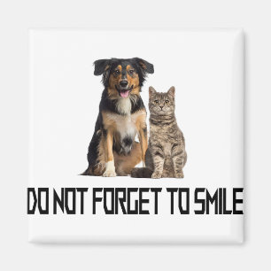 Aimant do not foret to smile