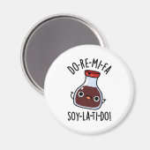 Aimant Do Re Mi Fa soy La Ti Do Soy Sauce Pun (Recto/Verso)