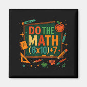 Aimant Do The Math 67 Funny Equation Chalkboard School Ar (Devant)