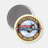 Aimant Doberman ! (Recto/Verso)