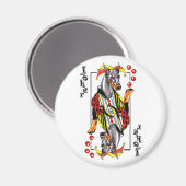 Aimant Doberman Black Joker (Recto/Verso)