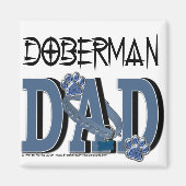 Aimant Doberman DAD (Devant)
