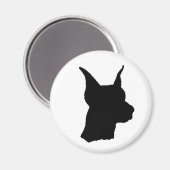 Aimant Doberman Head Magent (Recto/Verso)