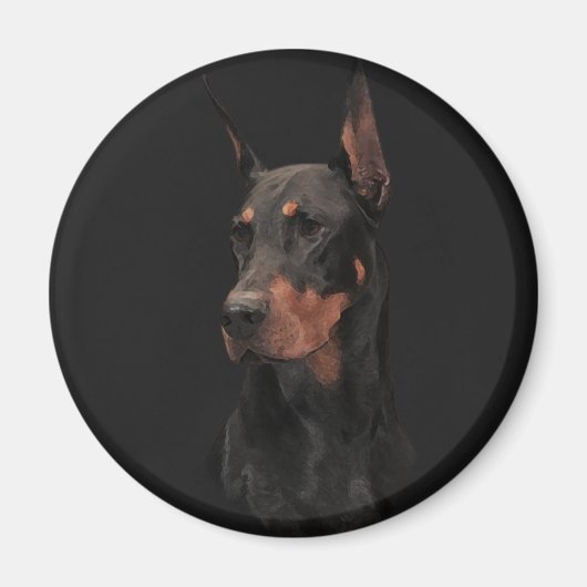 Aimant Doberman Pinscher (Devant)