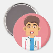 Aimant Docteur (Recto/Verso)