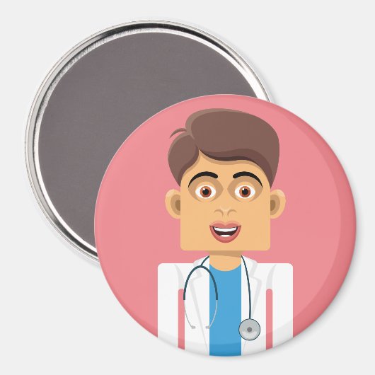 Aimant Docteur (Recto/Verso)