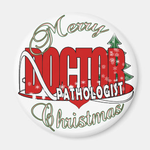 AIMANT DOCTEUR DE PATHOLOGISTE DE NOËL