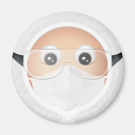 Aimant Docteur Emoji (Devant)