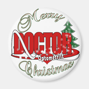AIMANT DOCTEUR JOYEUX NOËL D'OPTOMÉTRISTE