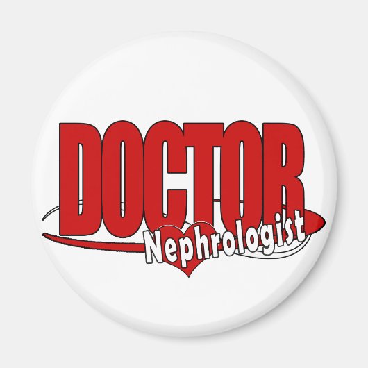Aimant DOCTEUR néphrologue de LOGO (Devant)