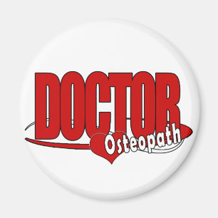 AIMANT DOCTEUR OSTEOPATH DE LOGO