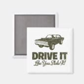 Aimant Dodge Hurst Hemi Dart 1968 (Recto/Verso)