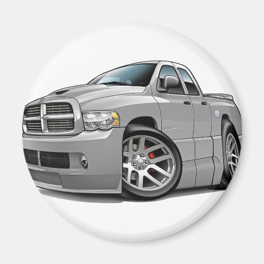 Aimant Dodge SRT10 Ram Dualcab Grey (Devant)