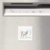Aimant Doe and fawn (In Situ (Lave-vaisselle))