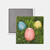 Aimant d'oeuf de Pâques (Recto/Verso)