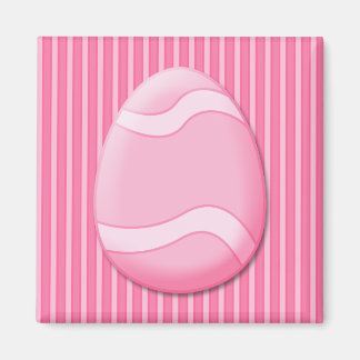 Aimant d'Oeuf de Pâques (rose)