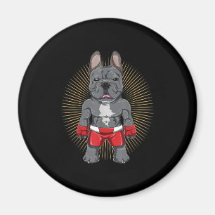 Aimant Dog Lover   Brave French Bulldog