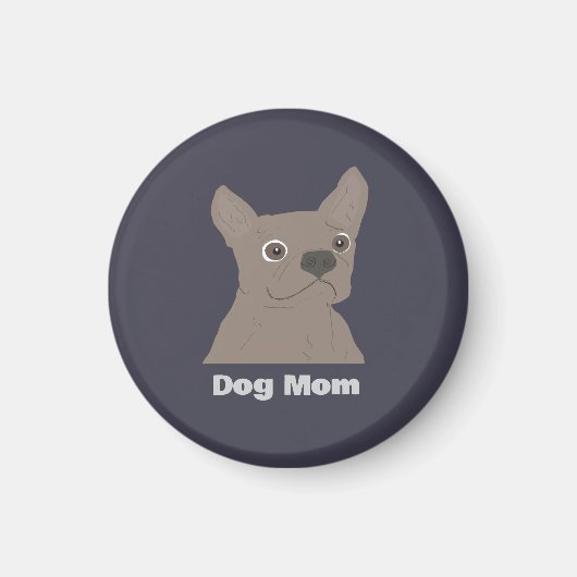 Aimant Dog Mom (Devant)