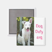 Aimant DogDuty.org (Recto/Verso)