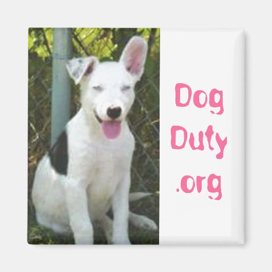 Aimant DogDuty.org (Devant)