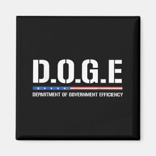 Aimant Doge D.o.p.e. Ministère de l'Efficacité gouverneme