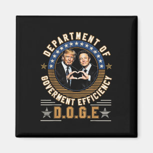 Aimant Doge D.o.p.e. Ministère de l'Efficacité gouverneme