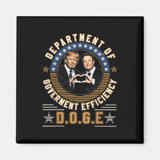 Aimant Doge D.o.p.e. Ministère de l'Efficacité gouverneme