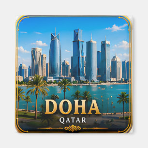 Aimant Doha Qatar Évasion Moderne au Moyen-Orient 📍