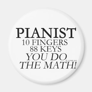 Aimant Doigts du pianiste 10 88 clés