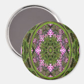Aimant Doily du printemps... (Recto/Verso)