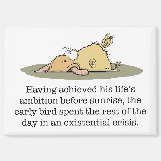 Aimant d'oiseaux précoces (Recto)