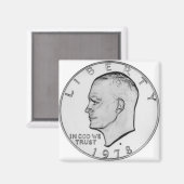Aimant Dollar 1978, Eisenhower, produits (Recto/Verso)