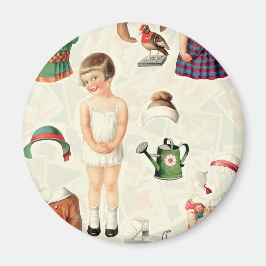 Aimant DOLLARS SUPRÊMES vintages EN PAPIER SUEETIE (Devant)