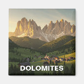 Aimant Dolomites Italie Travel (Devant)