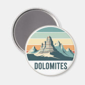 Aimant Dolomites Italie Voyage (Recto/Verso)