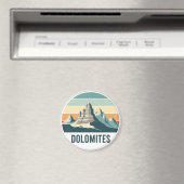 Aimant Dolomites Italie Voyage (In Situ (Lave-vaisselle))
