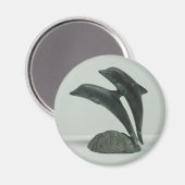 Aimant DOLPHINS - rond (Recto/Verso)
