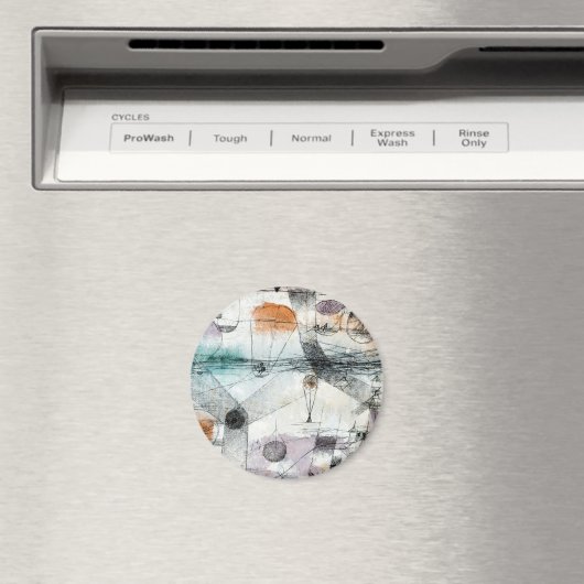 Aimant Domaine d'Air Paul Klee Expressionniste Abstrait (In Situ (Lave-vaisselle))