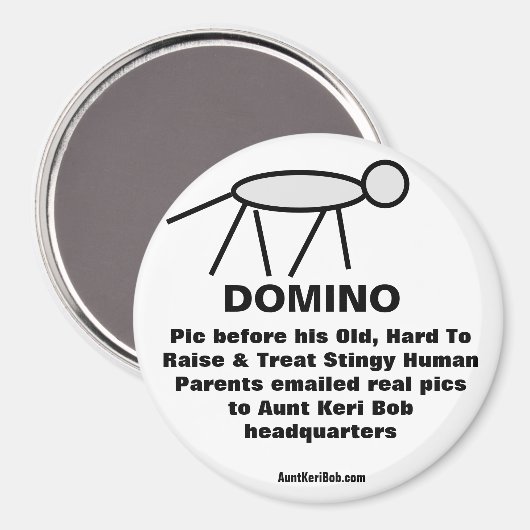 Aimant Domino (Recto/Verso)